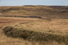 
Milfraen Colliery branch from the LNWR line to Brynmawr, Blaenavon, January 2014